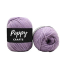 Poppy Crafts Soft Yak Wool 100g - Light Violet