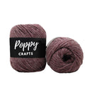 Poppy Crafts Soft Yak Wool 100g - Mauve