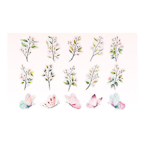 Poppy Crafts Vine Branch Sticker Pack - Add Flowers