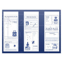 Poppy Crafts White Kraft Paper Tag Booklet - The Tale of Ink Bottles