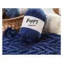 Poppy Crafts Wool Thread Mercerised Yarn 50g - Navy
