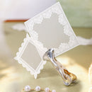 Poppy Craft Lace Frames Vellum Paper Stickers - Wisp of Cloud