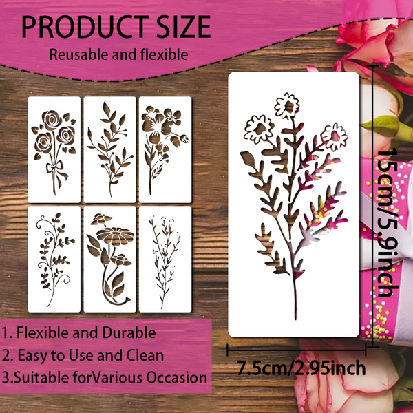 Poppy Craft Stencil Kit