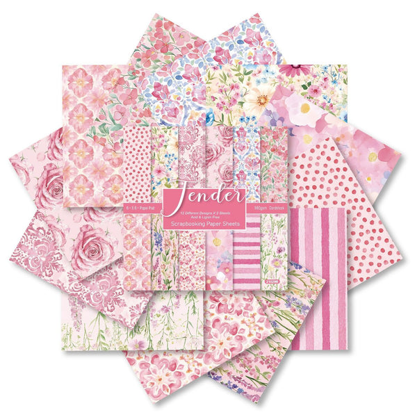 Poppy Crafts 6" x 6" Paper Pack