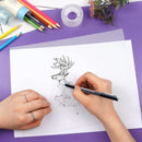 Poppy Crafts A4 Vellum Paper 10 Pack - White