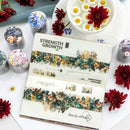 Poppy Crafts Blooming Flowers in Four Seasons PET Sticker Roll - Bustling Embrace