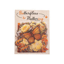 Poppy Crafts Butterflies PET Sticker - Orange Light Butterfly