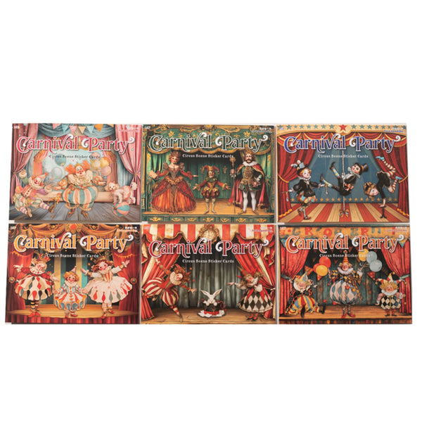 Poppy Crafts Carnival Party Sticker Kit - Dream Stage