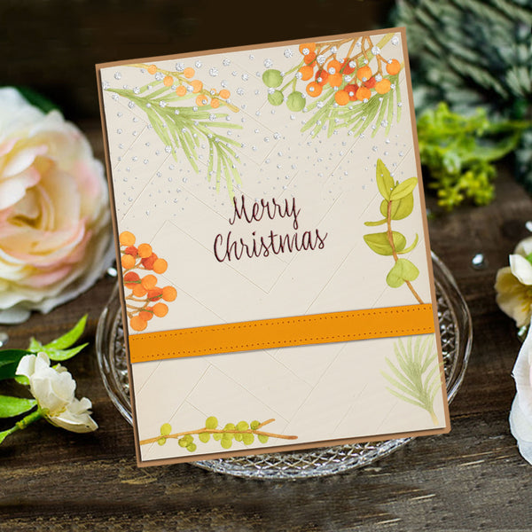 Poppy Crafts Clear Stamps - Happy Hogmanay