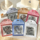 Poppy Crafts Collage Language Sticker Pack - Time Corner