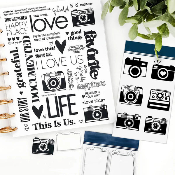 Poppy Crafts Cutting Dies & Stamp Set