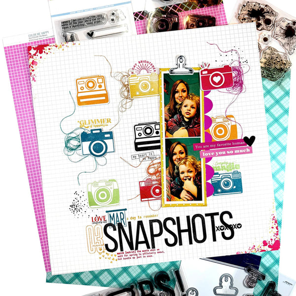 Poppy Crafts Cutting Dies & Stamp Set