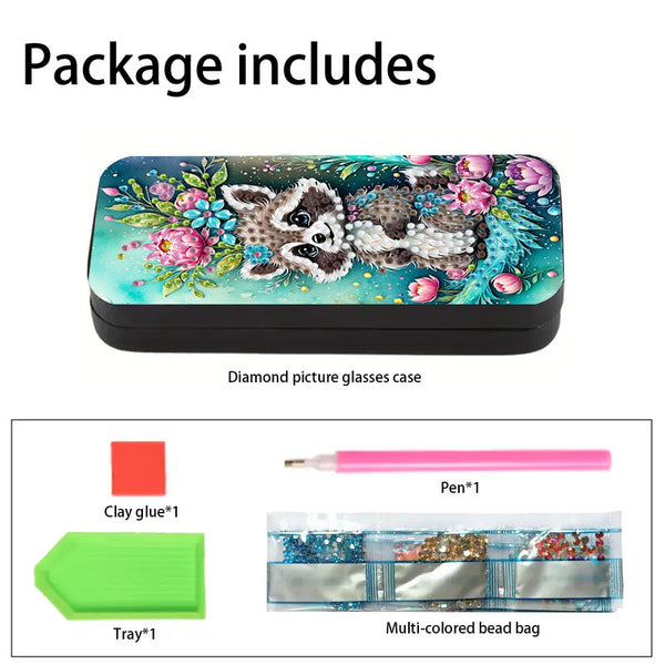 Poppy Crafts Diamond Art Glasses Case Kit