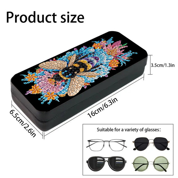 Poppy Crafts Diamond Art Glasses Case Kit