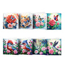 Poppy Crafts Diamond Art Greeting Card Kit