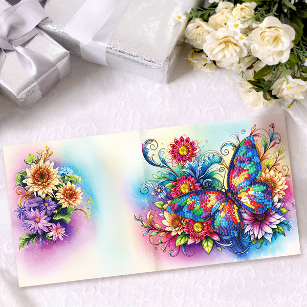 Poppy Crafts Diamond Art Greeting Card Kit