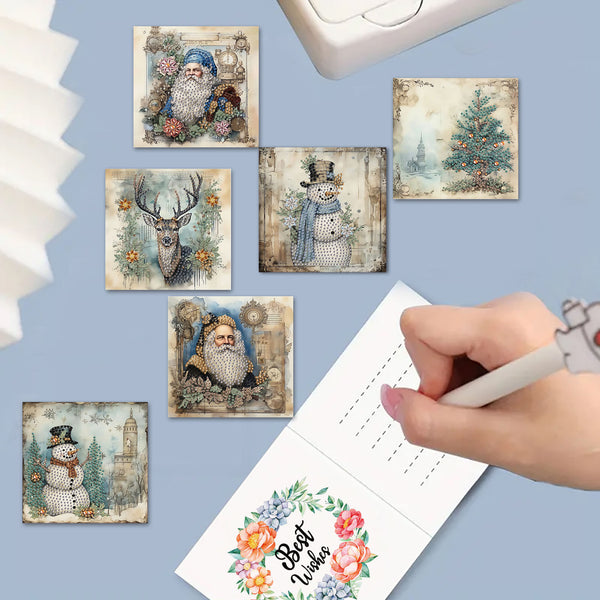 Poppy Crafts Diamond Art Greeting Card Kit