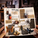 Poppy Crafts Insect Specimens PET Stickers - Bees & Dragonflies