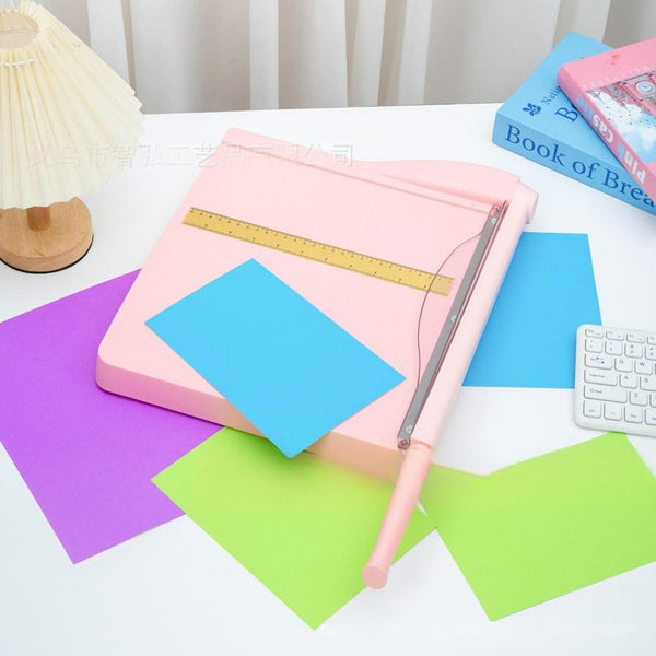 Universal Crafts Luxury Guillotine Trimmer 12" - Pink