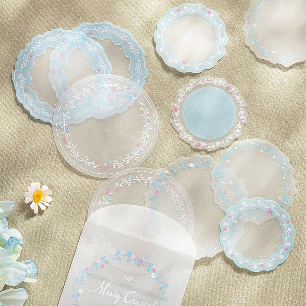 Poppy Crafts Butterfly Frames Vellum Stickers | CraftOnline