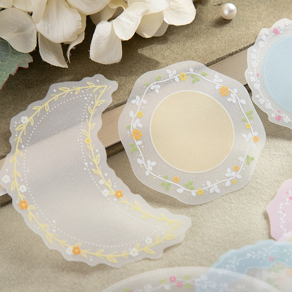 Poppy Crafts Butterfly Frames Vellum Stickers | CraftOnline