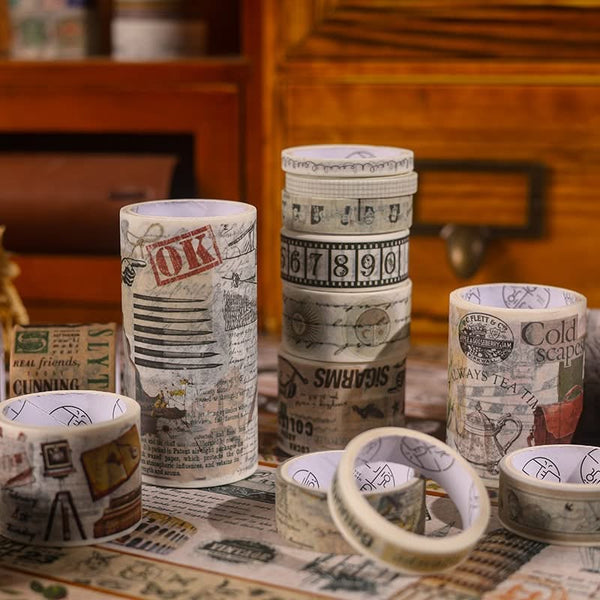 Poppy Crafts Washi Tape Kit - Retrograde