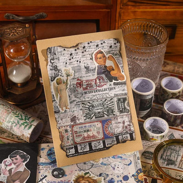 Poppy Crafts Washi Tape Kit - Retrograde