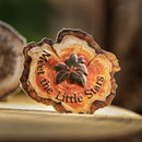 Poppy Crafts Wood Grain Fragments Sticker Kit - Texture Story