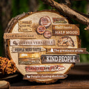 Poppy Crafts Wood Grain Fragments Sticker Kit - Texture Story