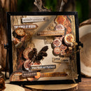Poppy Crafts Wood Grain Fragments Sticker Kit - Texture Story