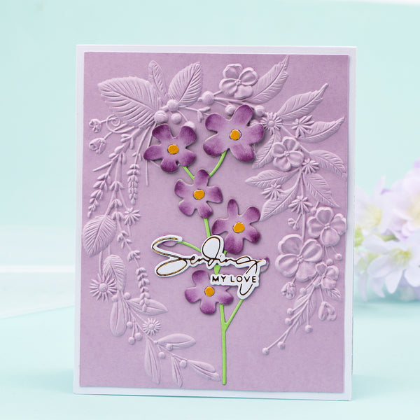 Poppy Crafts 3D Embossing Folder