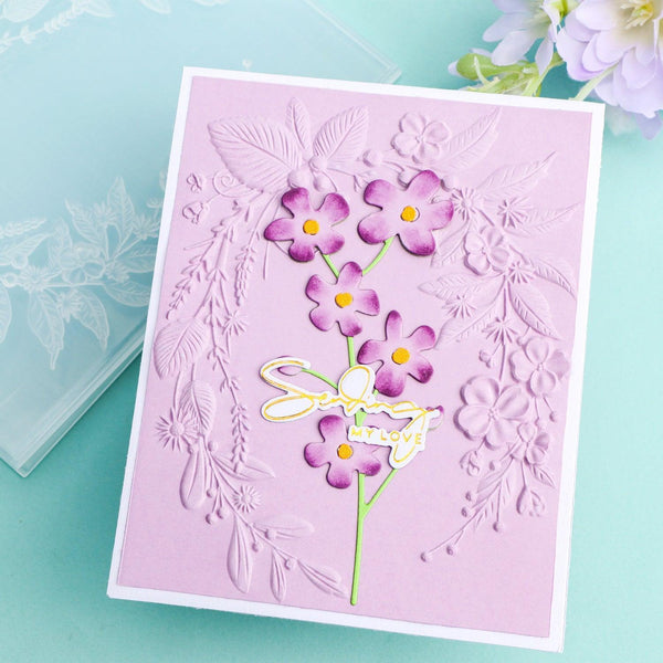 Poppy Crafts 3D Embossing Folder