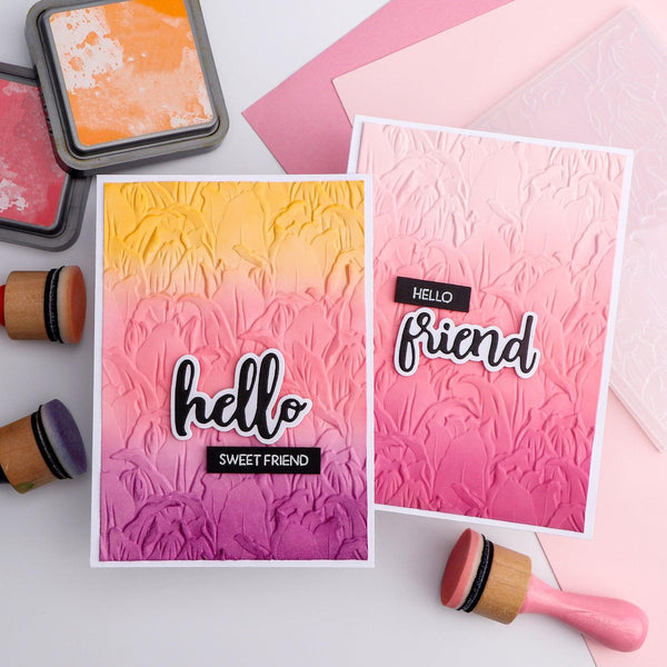 Poppy Crafts 3D Embossing Folder