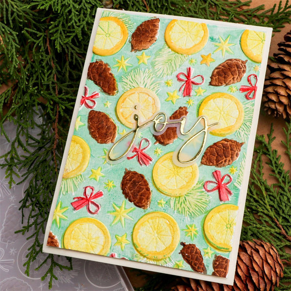 Poppy Crafts 3D Embossing Folder