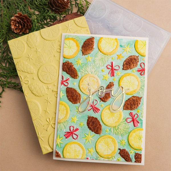 Poppy Crafts 3D Embossing Folder