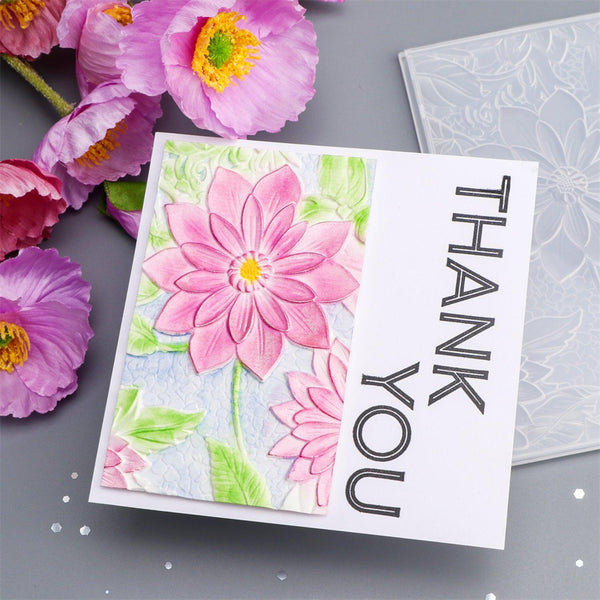 Poppy Crafts 3D Embossing Folder