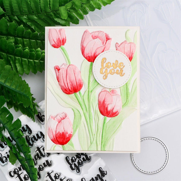 Poppy Crafts 3D Embossing Folder