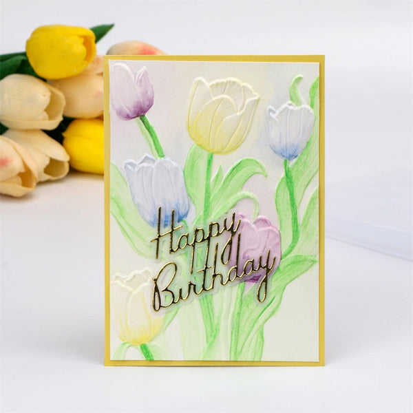 Poppy Crafts 3D Embossing Folder