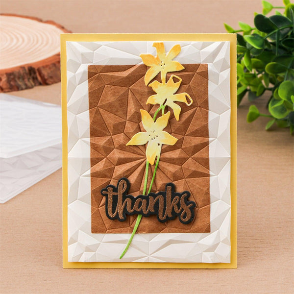 Poppy Crafts 3D Embossing Folder