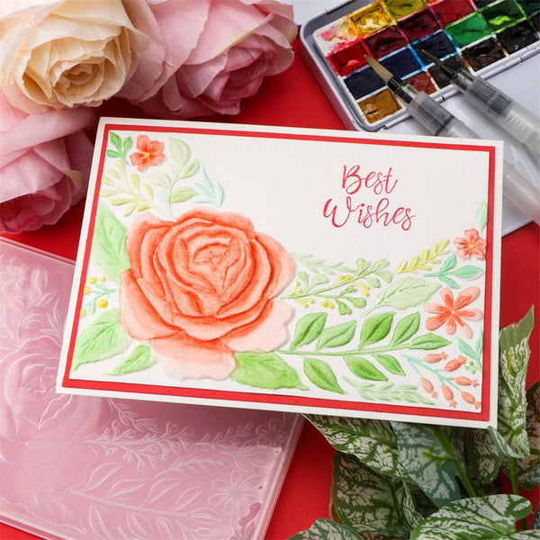 Poppy Crafts 3D Embossing Folder