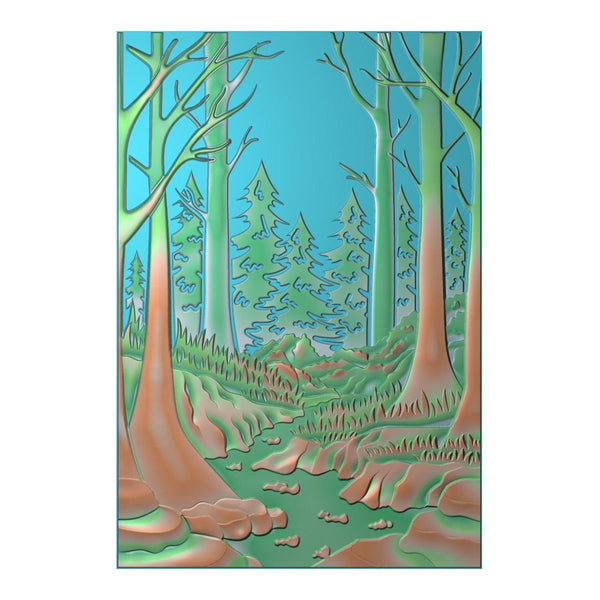 Poppy Crafts 3D Embossing Folder