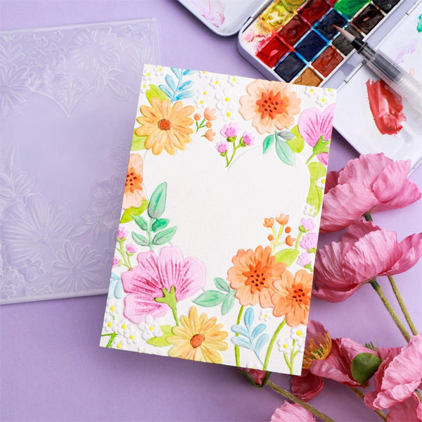 Poppy Crafts 3D Embossing Folder