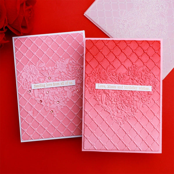 Poppy Crafts 3D Embossing Folder