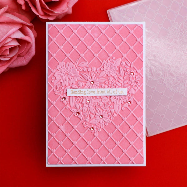 Poppy Crafts 3D Embossing Folder