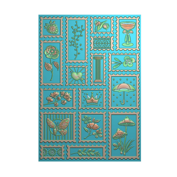 Poppy Crafts 3D Embossing Folder