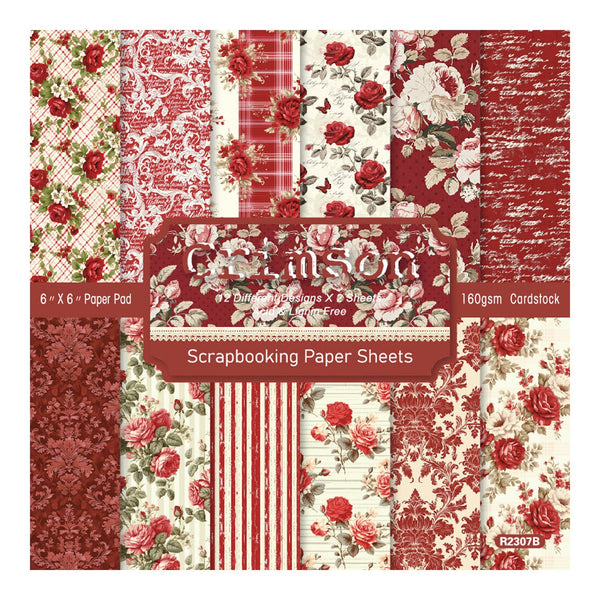 Poppy Crafts 6"×6" Paper Pack