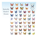 Poppy Crafts Butterfly Stickers - Butterfly Shadow Dream