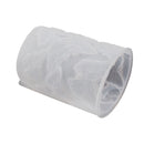 A translucent white silicone mold cylinder with embossed butterfly patterns, shown on a plain white background.