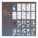 Poppy Crafts Christmas PET + Washi Paper Sticker Book - Bell Melody Love Song