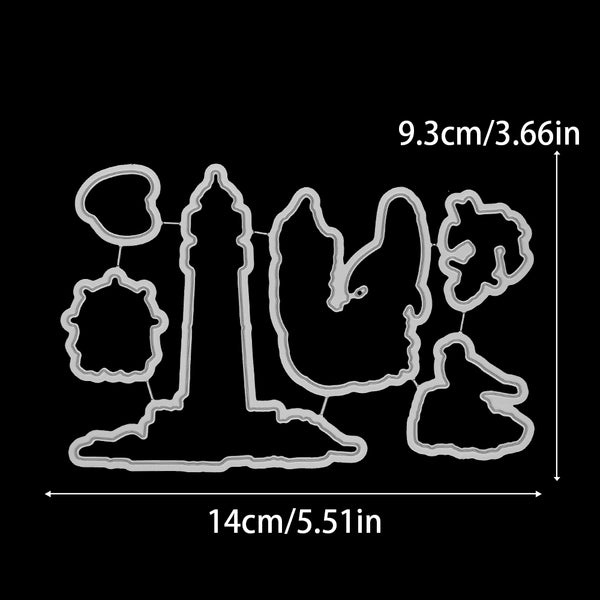 Poppy Crafts Cutting Dies & Stamp Set